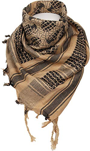 Mil-Tec Mode-Schal-12609005 Mode-Schal Coyote/Schwarz OneSize