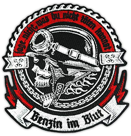 Spaß Kostet Aufnäher Aufbügler Biker Benzin im Blut