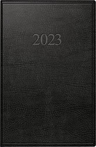 rido/idé Wochenkalender Modell partner/Industrie I 2023 Blattgröße 7,2 x 11,2 cm schwarz