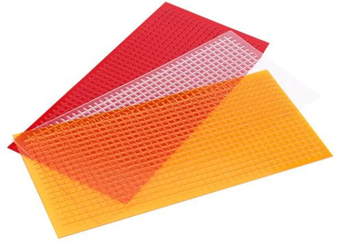 Agatige Kit di Riparazione per Lenti per Auto, 192x95 mm Kit di ripristino fari Nastro di Riparazione per fanali Posteriori da Kit di Riparazione per Lenti per Auto (Rosso, Ambra, Trasparente)