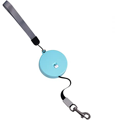 Haustier Hund Rollleine,Mini Einziehbar Hundeleine 3M Automatischer Rückzug Hundeleine mit Reflektierendes Seil für Kleine Hunde und Katzen