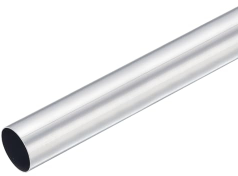 sourcing map 6063 Aluminum Round Tube, 30mm OD 27mm Inner Dia 400mm Length Pipe Tubing for Industry DIY Projects