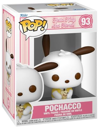 Funko POP! Sanrio: Hello Kitty and Friends - Pochacco | Offizielles Anime Merch - Vinyl Sammelfigur als Regal Deko - Geschenkidee zum Geburtstag für Fans und Sammler