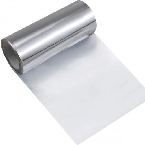 12 cm x 16 m Papier Aluminium Coiffure, Papier D'Aluminium Pour Cheveux, Papier Meches Coiffure, Rouleau Aluminium pour Teinture Capillaire