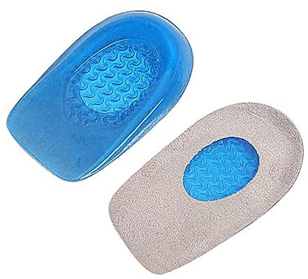 FOMIYES 1paar Elastic Gel Heel Pads Stoßdämpfende Ferseneinlagen Für Und Für Sport Und Freizeitschuhe Dunkelblau