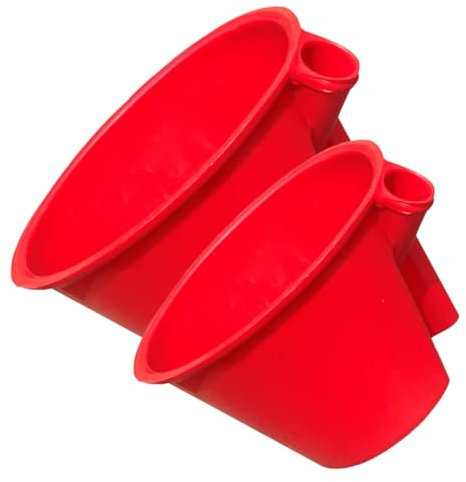 SEWOART Juego De Cucharón De Agua De Plástico Engrosado Pala para Regar El Jardín 2 Piezas