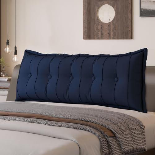 LELEFIDO Rückenkissen, Lesekissen für Bett und Sofa, Bequeme bettkopfteil, Keilkissen, Wandkissen, Sitzkissen, Großes Rückenkissen mit waschbarem Bezug - perfekt zum Anlehnen im Bett