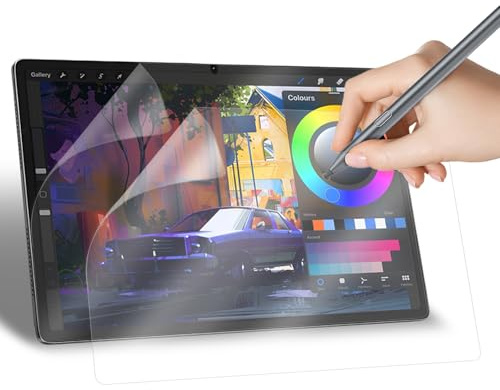 IVEOPPE 2 Pezzi Pellicola Protettiva Effetto Carta per Lenovo Idea Tab Pro Tablet/Yoga Tab Plus 2025 12,7 '', Opaca Pellicola in Pet, Antiriflesso, Anti-Impronte, Scrittura e Disegno Come su Carta