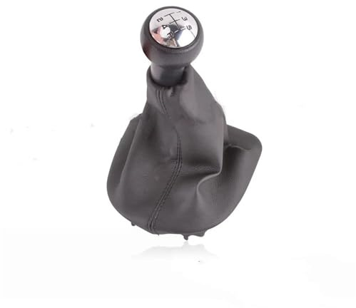 KJdsfGJe Pomos de Palanca de Cambios Ajuste para Peugeot 307 Transmisión manual Cubierta de palanca cambios Conjunto cubierta antipolvo balonmano