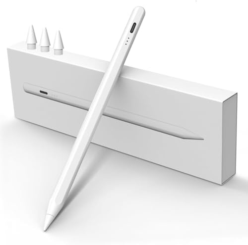 MEKO Lápiz para iPad 2018-2026, Carga Rápida, Rechazo de Palma, Inclinación