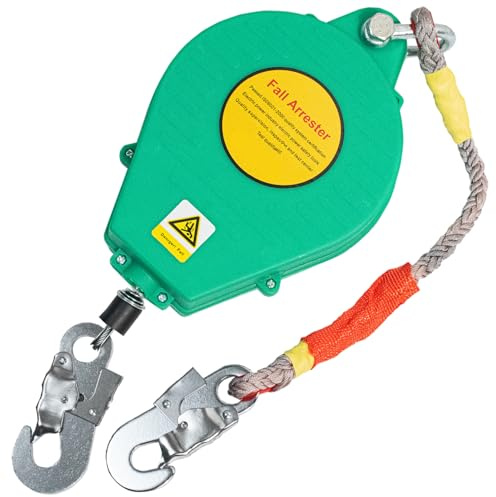 BOVDC Dispositif Antichute a Rappel Automatique, 3-20m Stop Chute Toiture