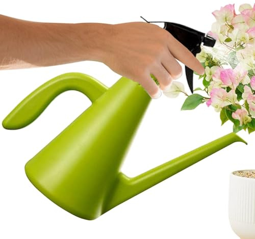 Annaffiatoio per piante da interno, annaffiatoio portatile con bottiglia spray Mister, irrigatore portatile per fiori, bonsai, balcone, prato, cortile e piante da esterno