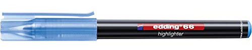 Edding e-66 Textmarker mit Keilspitze, 1-4 mm, Himmelblau