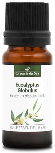 EUCALIPTO GLOBULUS BIO - 10mL - Olio Essenziale di Qualità Premium - 100% Puro, Naturale, Garantito ChromaCert® - Chemiotipizzato & Integrale