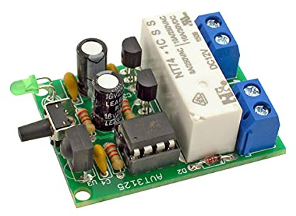 AVT3125 Infrarot Schalter Bausatz Für Anfänger DIY Elektronik Kit Mit Lernfunktion Funktioniert Mit Jeder IR Fernbedienung Relais 8A 230V 12V LED Steuerung ATtiny45