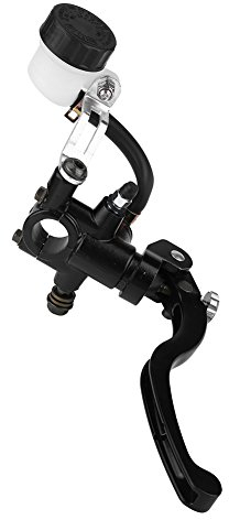 Pompa freno regolabile, leva del freno del manubrio del cilindro del freno del manubrio idraulico universale da 22 mm 7/8(anteriore destra)