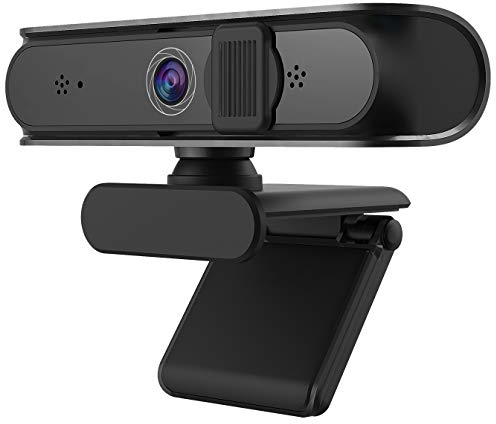 NetumScan Webcam 1080P Full HD microfono stereo con messa a fuoco automatica, 2 Megapixel webcam registrazione video chat, compatibile Windows, Mac
