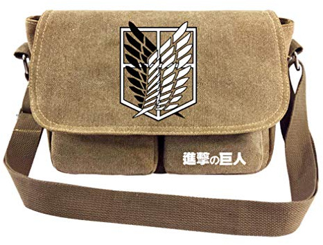 WANHONGYUE Anime Borse Messenger Piccole Borsa a Spalla Borsa a Tracolla in Tela Sacchetto del Messaggero Mini Formato 2
