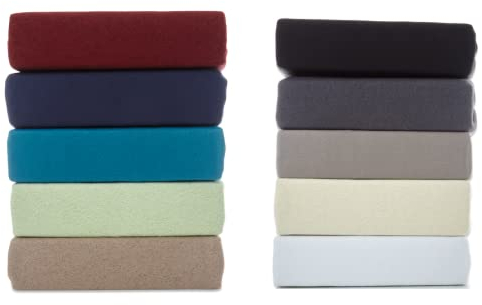 Hometex Premium Textiles Mikroflausch Spannbettlaken | Spannbetttuch Teddyflausch 100% Mikrofaser | Oeko-TEX®Standard 100 - In vielen Größen und Farben | 90-100 x 200 cm Petrol