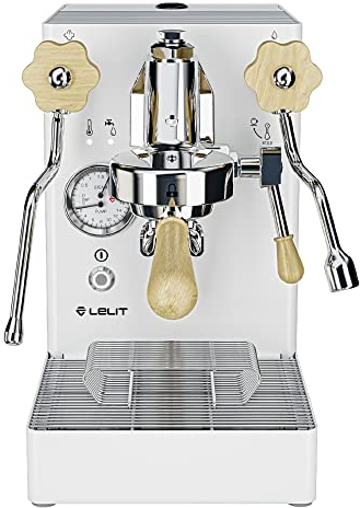 Lelit MaraX Macchina da Caffè - Con Montalatte - PL62X-EUCW - Bianco