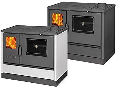 Estufa de cocina de leña color antracita – K-LINE SOCIAL 7,90 KW