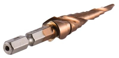 KIZAMI 1 Stück Sechskantschaft 3-14 mm HSS CO M35 Edelstahl Metall Stufenbohrer Spiralnutfräser Bohrlochsäge Werkzeug