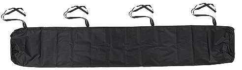 PRELGOSP Housse de Protection pour Auvent, ImperméAble Sac de Protection pour Store Banne, Anti-UV Sac de Rangement Housse de Auvent pour Terrasse de Jardin ExtéRieur,Noir,2m/6.56ft