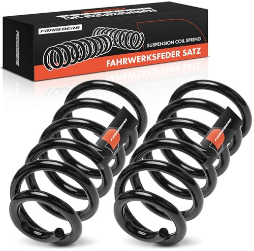 Frankberg 2x Muelles de Suspensión Eje trasero Compatible con Insignia A G09 2009-2017 Insignia A Berlina G09 2009-2017 9-5 YS3G 2010-2012 Replace# 4285727