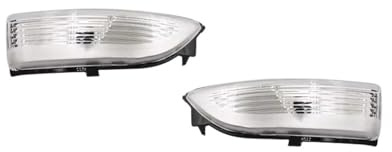 MTNDUYGV Luces De Giro Para Ford Para Ranger 2016-2020 Luz LED De Intermitente Lateral Lámpara Indicadora De Espejo Retrovisor (sin Bombilla) Piloto Intermitente(Pair)