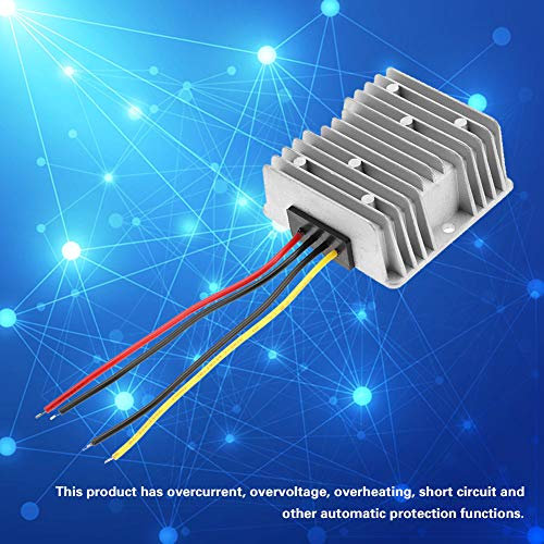 Regulador Convertidor DCDC 12V a 24V Fuente de Alimentación Elevadora de Alta Eficiencia 10A 240W Accesorios Profesionales para Uso