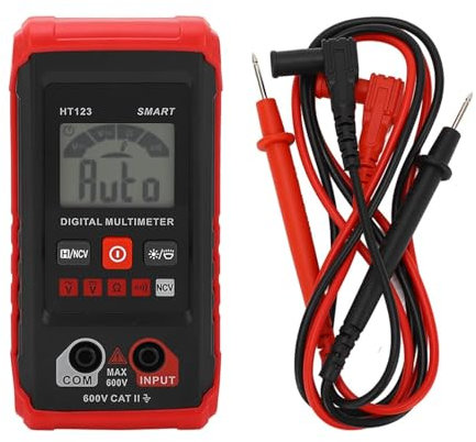 CYSFETENA 4000 Zählungen Al Smart Auto Multimeter Digital, Berührungslos Messendes Voltmeter, Messgeräte Multimeter mit Leds für Genaue Spannungs und Strommessungen