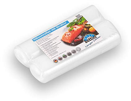 Vakuumrolle goffriert 2 Rollen 20 x 600 cm