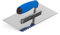 Mivos Toothed Smoothing Trowel 6 x 6 mm – Stainless Steel Toothed Smoothing Trowel 270 x 130 mm – Trowel with Soft Grip – Rustproof Smoothing Trowel with 6 mm Teeth – Made in EU
