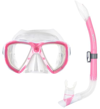Mares, Combo Trygon Jr, Submaske Mit Mundstück, Mehrfarbig, Sfpkwcl, Unisex.Bambino