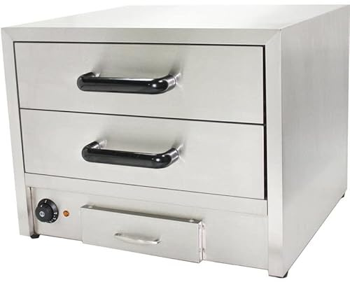 Stalwart DA-WB02 Commercial Bun Warmer / Warming Drawer Cabinet