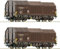 Roco 6600132 H0 2er Set Teleskophaubenwagen Shimmns, ÖBB, RCW, Ep. VI