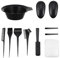 PACKOVE 11 piezas Tinte de Cabello Kit Profesional de Cepillos y Bowls para Aplicación de Color para Casa o Salones de
