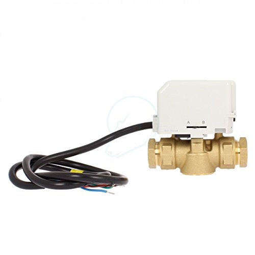 Drayton 27205 28mm 2 Port Motorised Valve, White