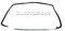 GUARNIZIONE PORTA FORNO WHIRLPOOL AKZ 209/IX/01 481246688912 ORIGINALE