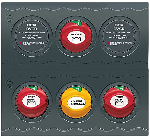 BEP Marine BEP Battery Management Contour Connect Panel f/Twin Engines w/VSR's