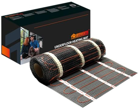 Prowarm Electric Underfloor Heating 200W Mat 6.0M2 - Mat Only - No Thermostat Or Kit