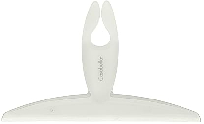 Casabella 44037 Rasqueta de Silicona Clip On, Blanco