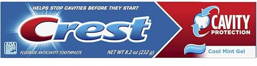 Crest Cavity Protection Toothpaste Gel Cool Mint 8. 20 oz (Pack of 3)