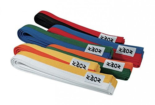 Kwon Budo-Gürtel 2-farbig 200 grün-blau