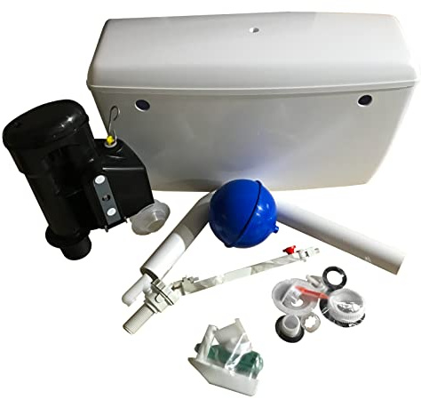 PRIMAFLOW Side Inlet White Toilet Cistern