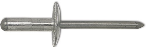 GESIPA Poly Grip Mehrbereichsniet Grossflachkopf 4.8x25/16 Alu mit Edelstahldorn