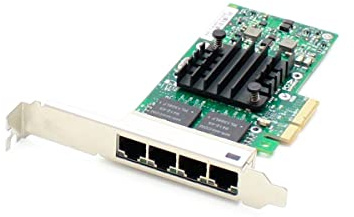 Add-on-Computer Peripherals L 1GB Quad RJ-45 Pcie X4 Nic Dell Compat