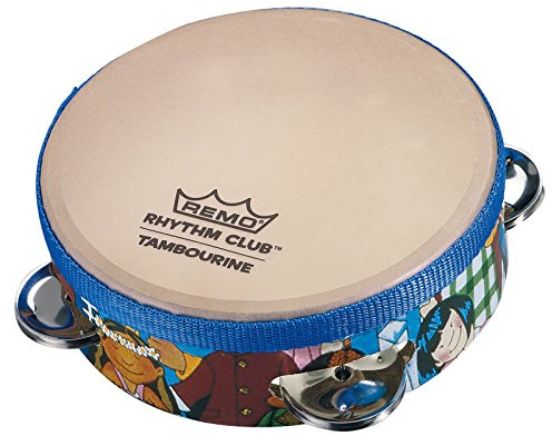 Remo RH-2106-00 Rhythm Club Tambourine - Rhythm Kids, 6