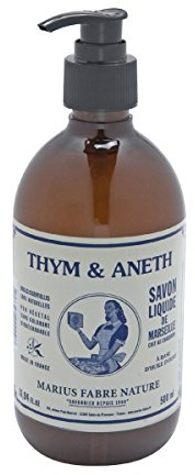 Marius Fabre - Flüssigseife Marseille, Thymian und Dill, Pumpe, 500 ml