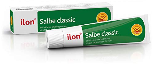ilon Salbe classic 50 g, grüne Zugsalbe zur Behandlung von Hautentzündungen, lindert Rötungen, Spannungsgefühle, Schmerzen und Schwellungen, einzigartiger Pflanzen-Wirkstoffkomplex, 50 g, 1 Stück